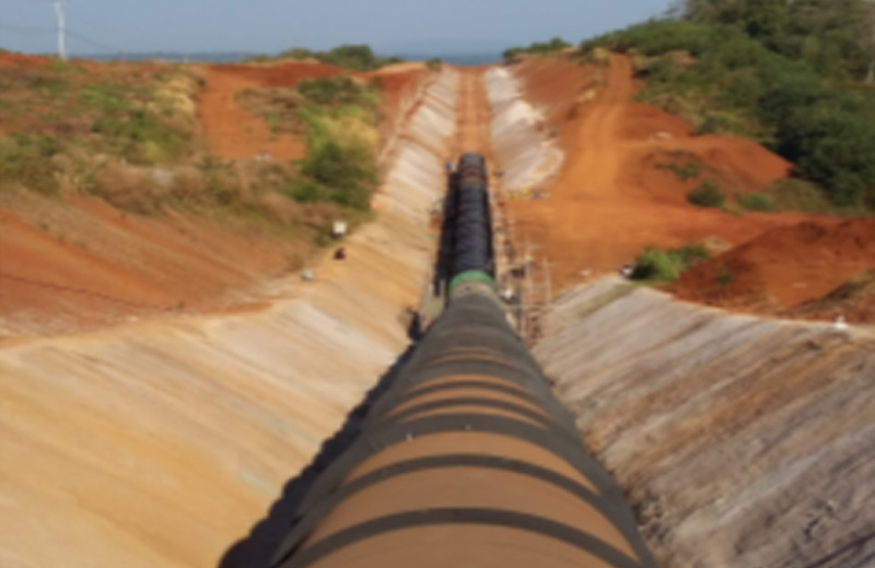 老撾賽德3電站壓力鋼管制造與安裝工程